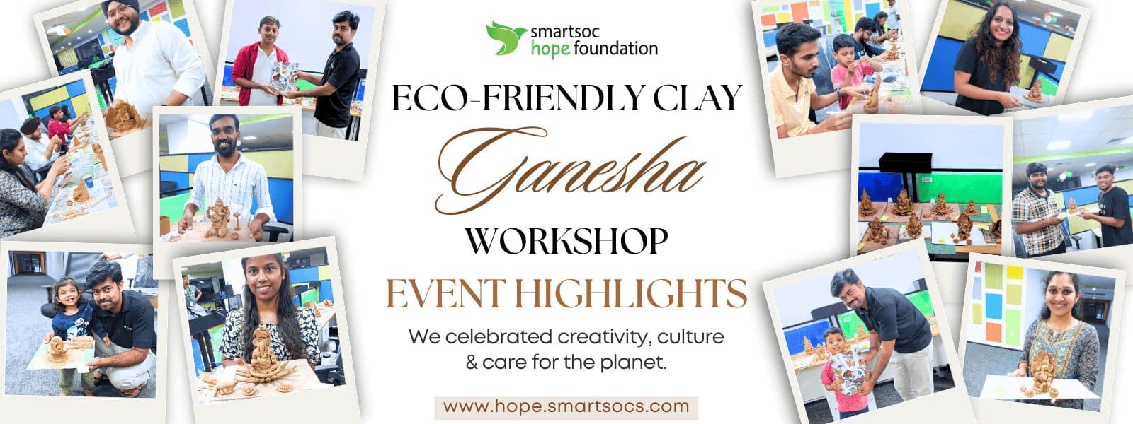 Eco-Friendly Clay Ganesha Workshop
