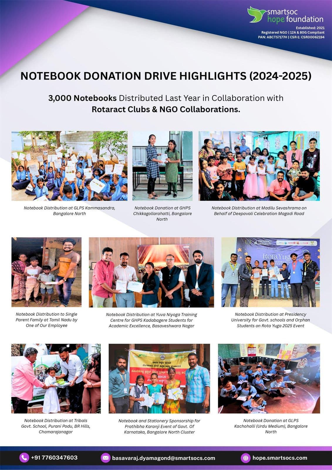Project Book — Notebook Distribution